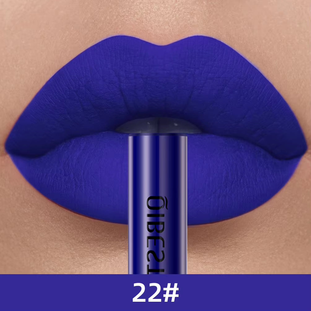 Matte Liquid Lipstick Waterproof Long Lasting Lip Gloss Velvet Mate Nude Red Tint Tube Lipsticks Lipgloss Makeup Cosmetic