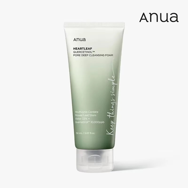 Korean Anua Skin Care Set Heartleaf 77% Toner Deep Cleansing Oil Remove Cosmetic Face Cleanser Skincare Products Original
